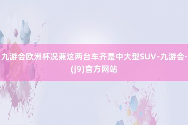 九游会欧洲杯况兼这两台车齐是中大型SUV-九游会·(j9)官方网站