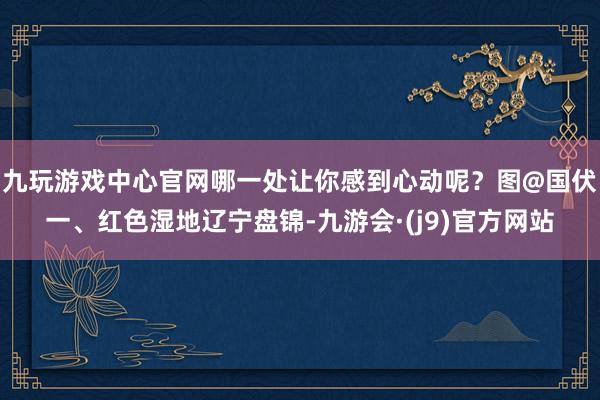 九玩游戏中心官网哪一处让你感到心动呢？图@国伏一、红色湿地辽宁盘锦-九游会·(j9)官方网站